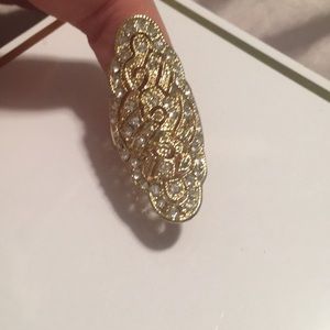 Gold color ring